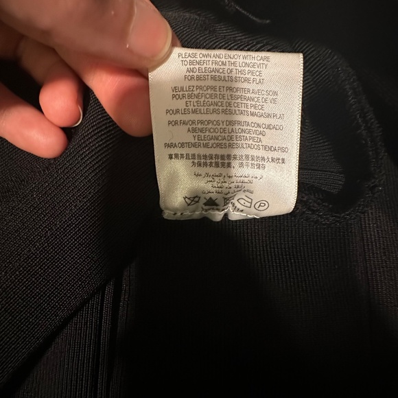 Stretta Asymmetric Bandage Dress - Picture 7 of 7